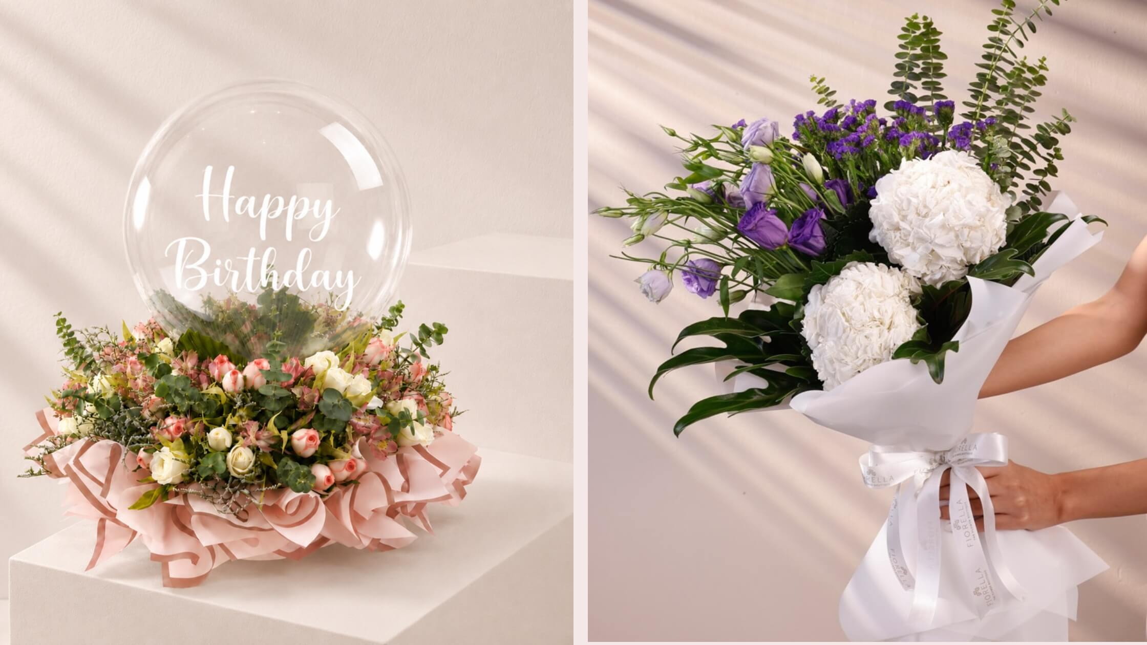 Balloon Bouquet vs Flower Bouquet